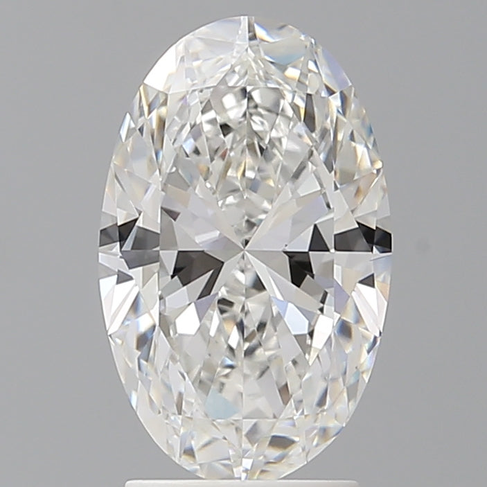 2.51 Carat Oval Shaped, Ideal Cut, F Color, VVS2 Clarity, IGI Certified Lab Grown Diamond