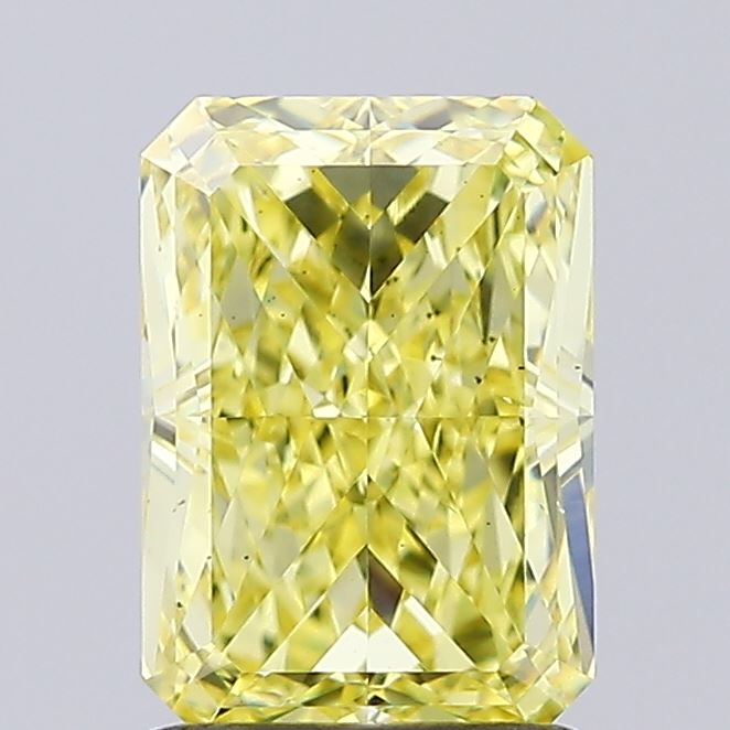1.51 Carat Radiant Shaped, Excellent Cut, VS2 Clarity, IGI Certified Lab Grown Diamond