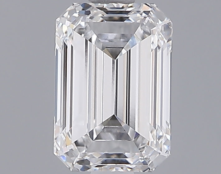 1.53 Carat Emerald Shaped, Ideal Cut, D Color, VVS2 Clarity, IGI Certified Lab Grown Diamond