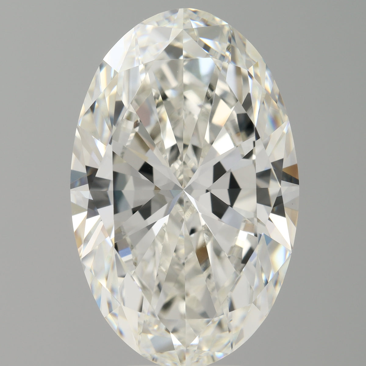 8.10 Carat Oval Shaped, Ideal Cut, F Color, VVS2 Clarity, IGI Certified Lab Grown Diamond