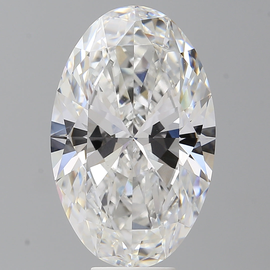 9.55 Carat Oval Shaped, Ideal Cut, E Color, VVS2 Clarity, IGI Certified Lab Grown Diamond