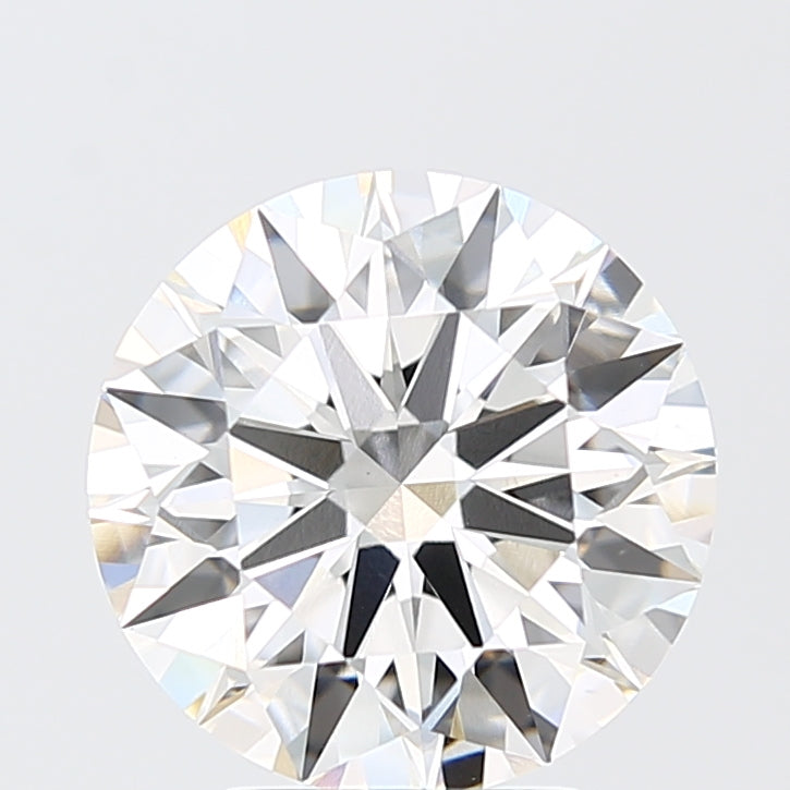 4.06 Carat Round Shaped, Ideal Cut, F Color, VS1 Clarity, IGI Certified Lab Grown Diamond