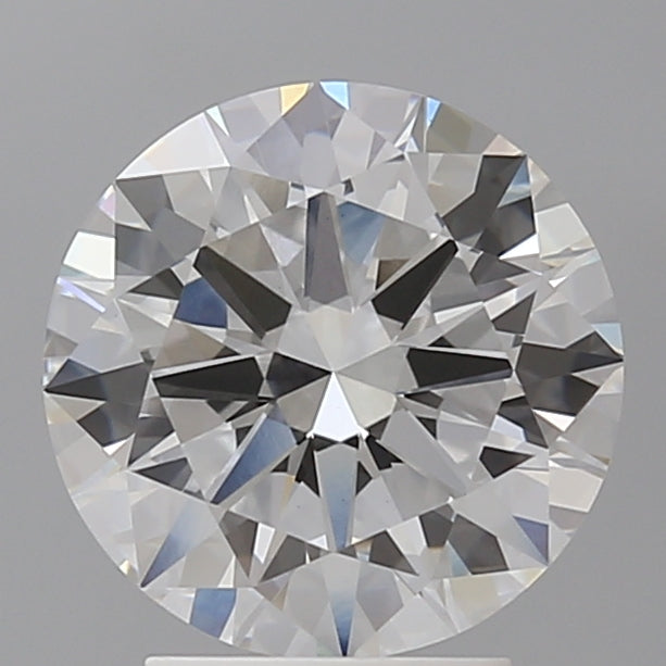 3.02 Carat Round Shaped, Excellent Cut, E Color, VVS2 Clarity, IGI Certified Lab Grown Diamond