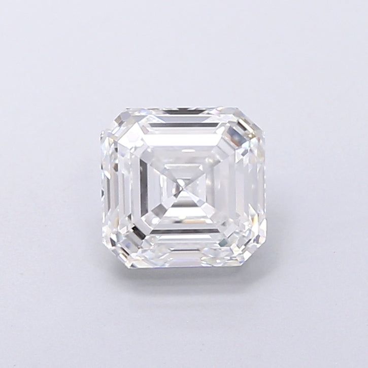 1.46 Carat Asscher Shaped, Very Good Cut, D Color, VVS2 Clarity, IGI Certified Lab Grown Diamond