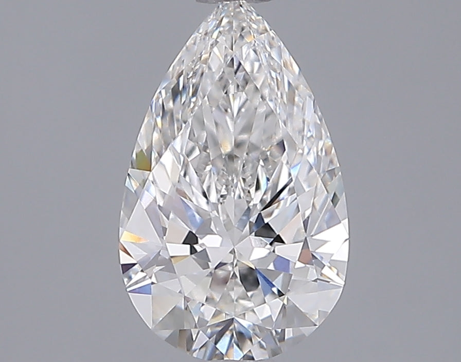 1.53 Carat Pear Shaped, Ideal Cut, E Color, VVS1 Clarity, IGI Certified Lab Grown Diamond