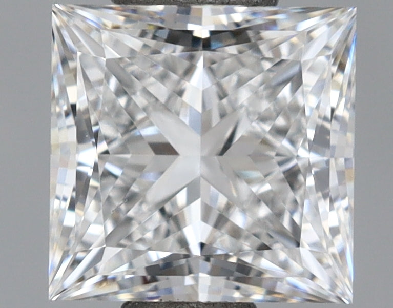 1.10 Carat Princess Shaped, Ideal Cut, E Color, VVS1 Clarity, IGI Certified Lab Grown Diamond