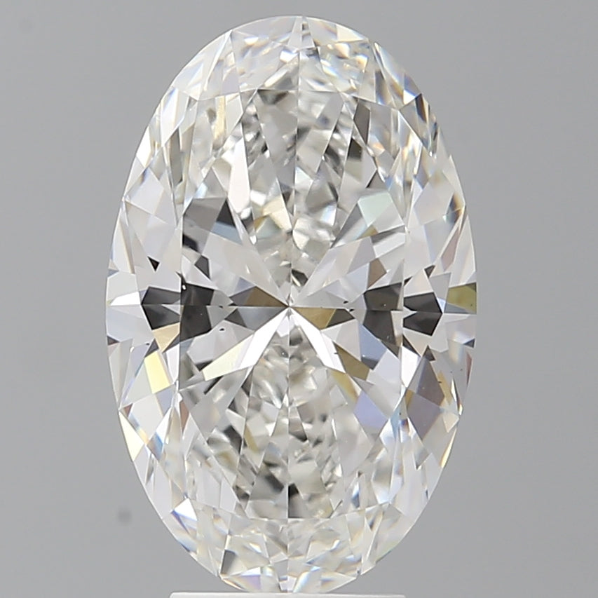 5.08 Carat Oval Shaped, Ideal Cut, F Color, VS2 Clarity, IGI Certified Lab Grown Diamond