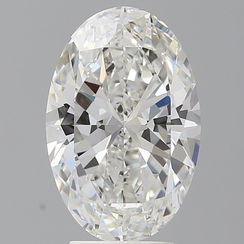 4.10 Carat Oval Shaped, Excellent Cut, E Color, VS2 Clarity, IGI Certified Lab Grown Diamond