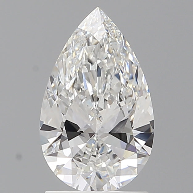 1.59 Carat Pear Shaped, Ideal Cut, E Color, VVS2 Clarity, IGI Certified Lab Grown Diamond