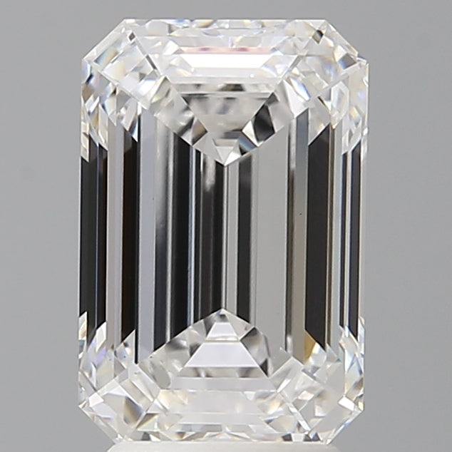 3.59 Carat Emerald Shaped, Ideal Cut, E Color, VS1 Clarity, IGI Certified Lab Grown Diamond
