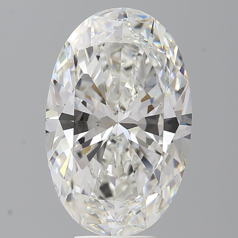 7.54 Carat Oval Shaped, Ideal Cut, F Color, VVS2 Clarity, IGI Certified Lab Grown Diamond