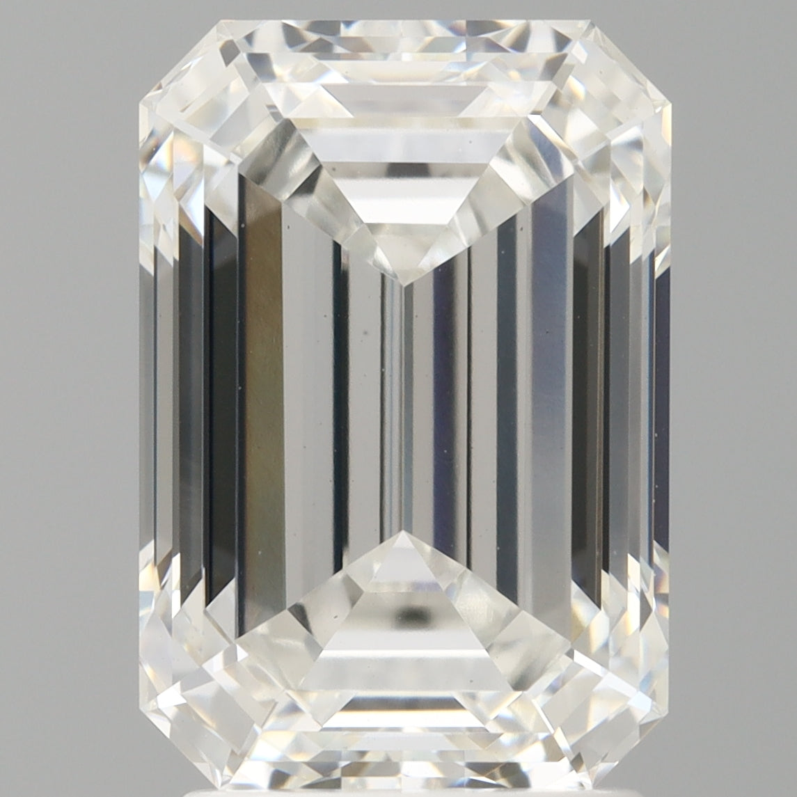 3.10 Carat Emerald Shaped, Ideal Cut, E Color, VVS2 Clarity, IGI Certified Lab Grown Diamond