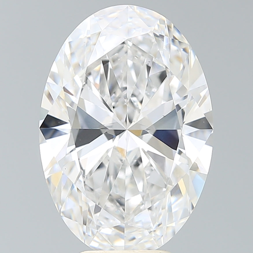 6.70 Carat Oval Shaped, Ideal Cut, E Color, VS1 Clarity, IGI Certified Lab Grown Diamond