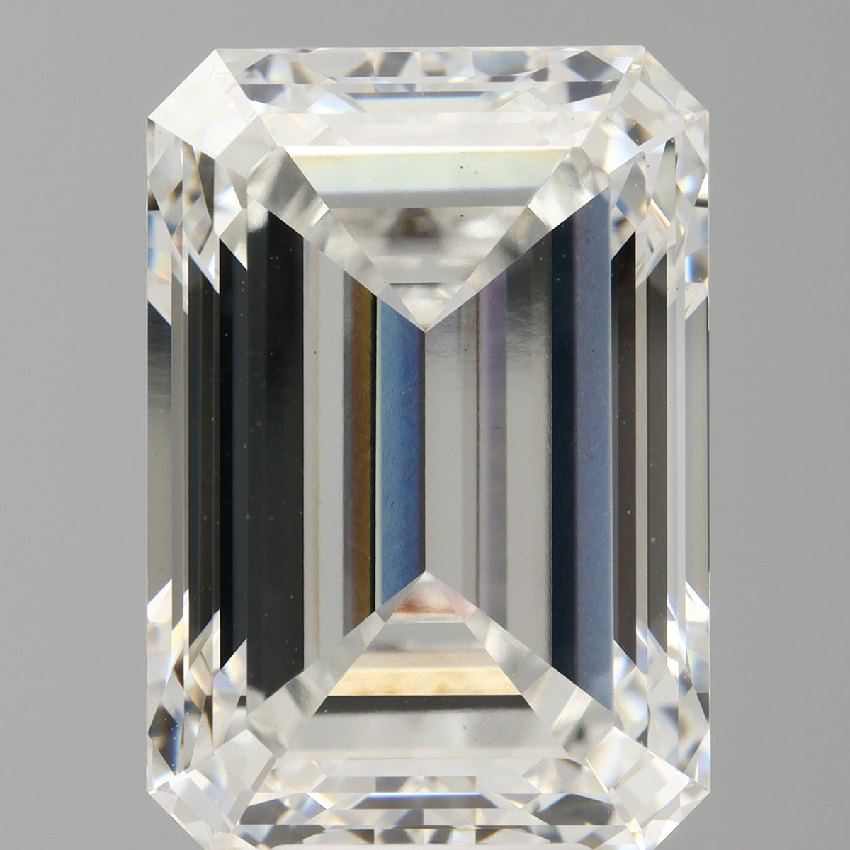 9.04 Carat Emerald Shaped, Ideal Cut, F Color, VS1 Clarity, IGI Certified Lab Grown Diamond