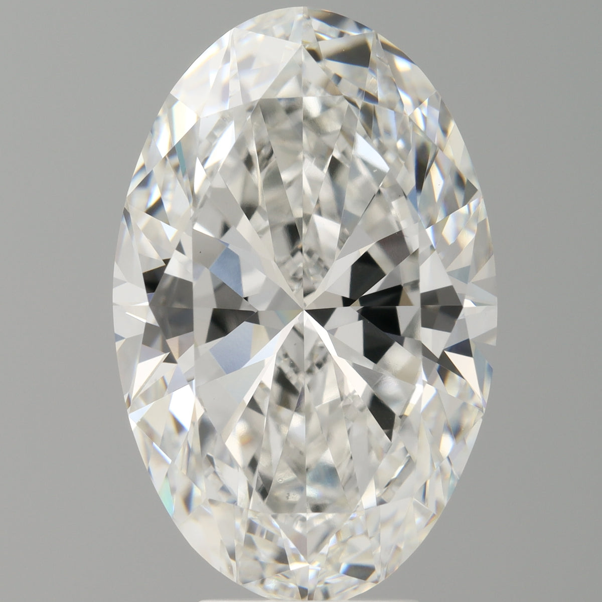 6.54 Carat Oval Shaped, Ideal Cut, E Color, VVS2 Clarity, IGI Certified Lab Grown Diamond