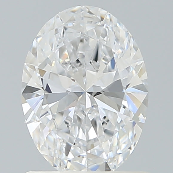 1.06 Carat Oval Shaped, Excellent Cut, D Color, VVS2 Clarity, IGI Certified Lab Grown Diamond