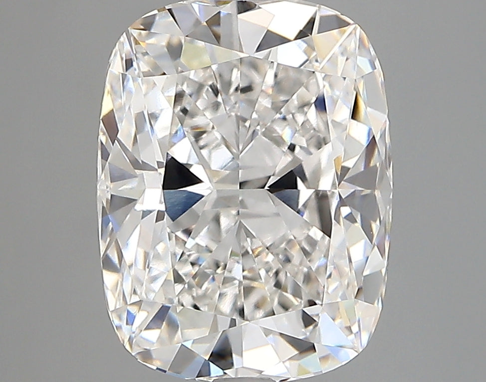 4.08 Carat Cushion Shaped, Very Good Cut, E Color, VVS2 Clarity, IGI Certified Lab Grown Diamond