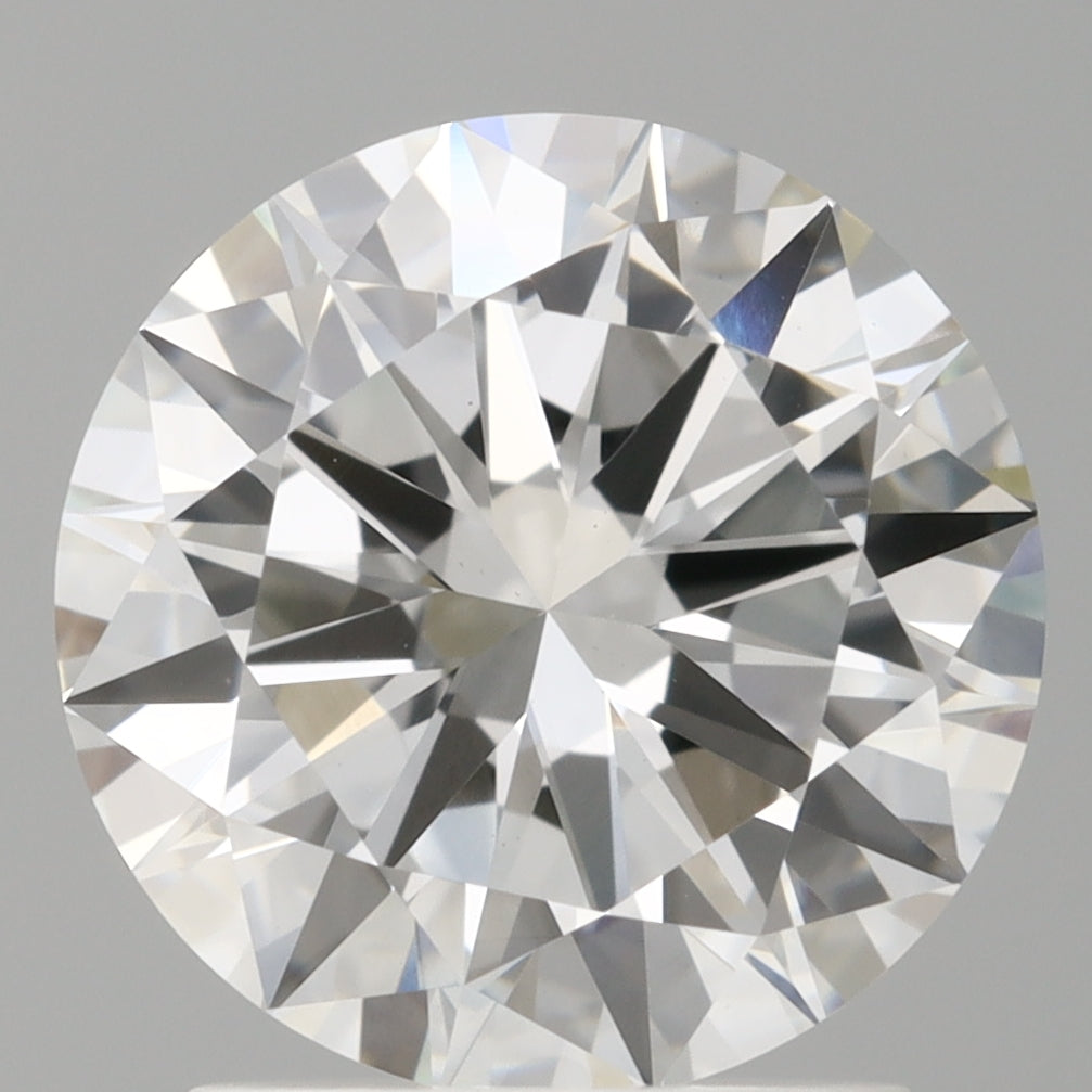 2.01 Carat Round Shaped, Excellent Cut, E Color, VVS2 Clarity, IGI Certified Lab Grown Diamond