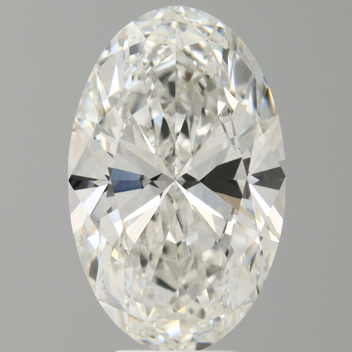 7.08 Carat Oval Shaped, Ideal Cut, F Color, VVS2 Clarity, IGI Certified Lab Grown Diamond