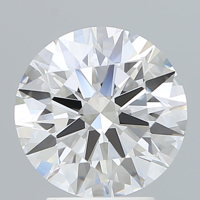 3.12 Carat Round Shaped, Ideal Cut, D Color, VVS2 Clarity, IGI Certified Lab Grown Diamond