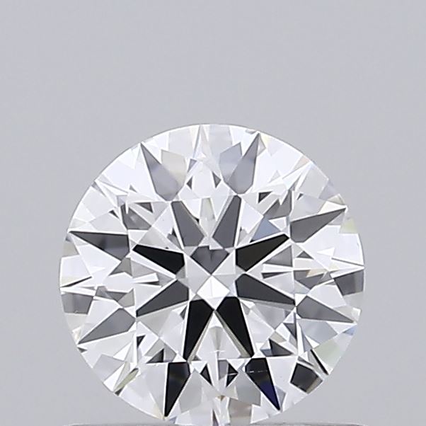 0.53 Carat Round Shaped, Ideal Cut, D Color, VS1 Clarity, IGI Certified Lab Grown Diamond