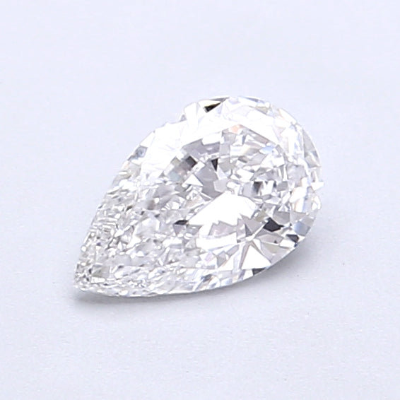 0.44 Carat Pear Shaped, Very Good Cut, D Color, VVS2 Clarity, IGI Certified Lab Grown Diamond