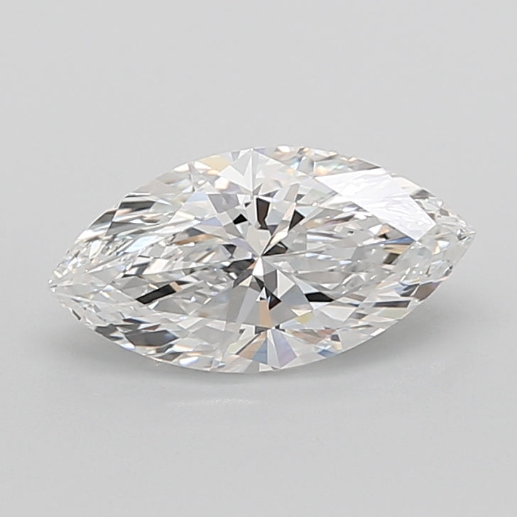 3.03 Carat Marquise Shaped, Ideal Cut, E Color, VS1 Clarity, IGI Certified Lab Grown Diamond