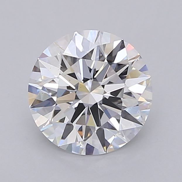 1.52 Carat Round Shaped, Ideal Cut, D Color, VS2 Clarity, IGI Certified Lab Grown Diamond