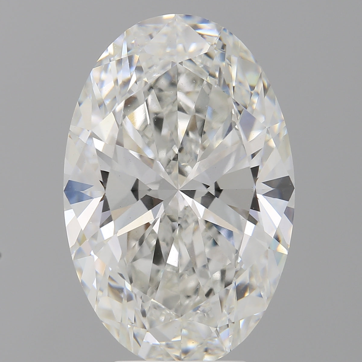 6.05 Carat Oval Shaped, Excellent Cut, F Color, VVS2 Clarity, IGI Certified Lab Grown Diamond