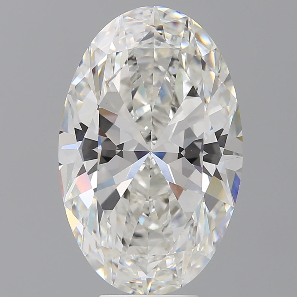 8.10 Carat Oval Shaped, Ideal Cut, F Color, VVS2 Clarity, IGI Certified Lab Grown Diamond