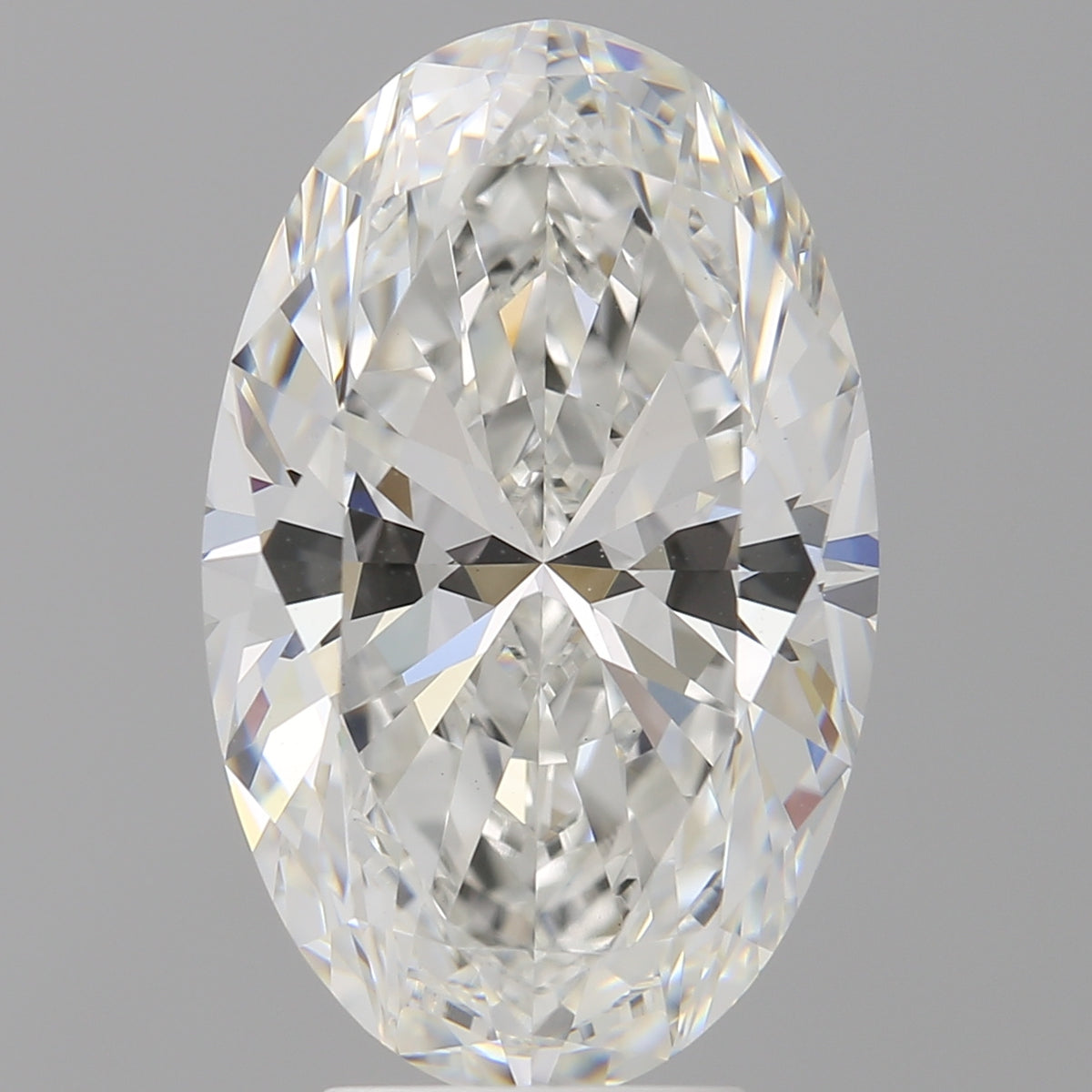 5.52 Carat Oval Shaped, Ideal Cut, F Color, VVS2 Clarity, IGI Certified Lab Grown Diamond