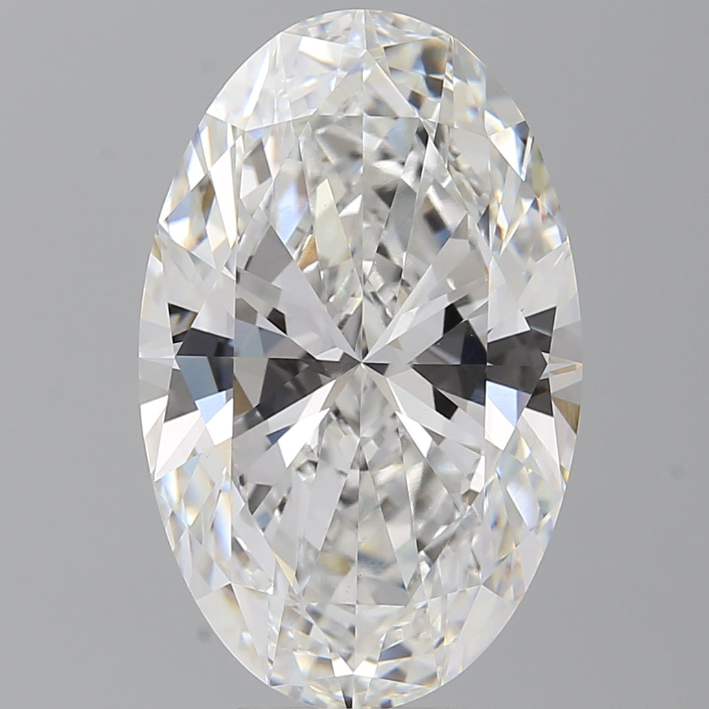 9.01 Carat Oval Shaped, Ideal Cut, E Color, VVS2 Clarity, IGI Certified Lab Grown Diamond