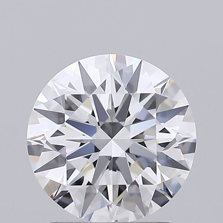 1.57 Carat Round Shaped, Ideal Cut, D Color, VS1 Clarity, IGI Certified Lab Grown Diamond