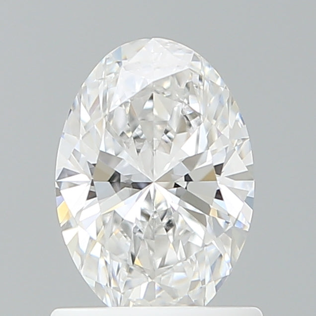 1.00 Carat Oval Shaped, Ideal Cut, D Color, VVS1 Clarity, IGI Certified Lab Grown Diamond
