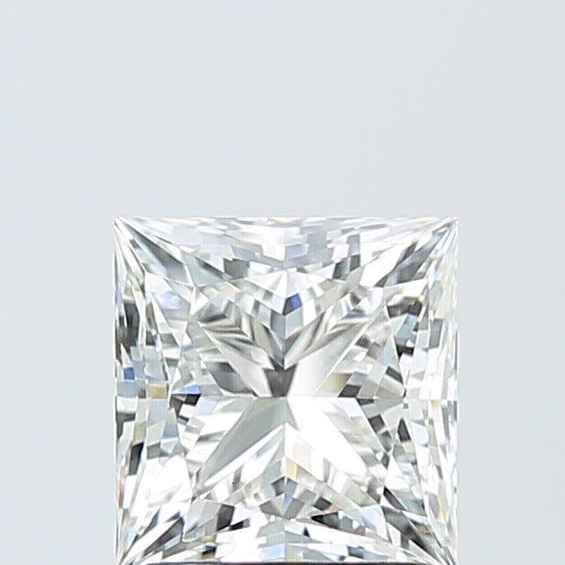2.09 Carat Princess Shaped, Ideal Cut, E Color, VVS2 Clarity, IGI Certified Lab Grown Diamond