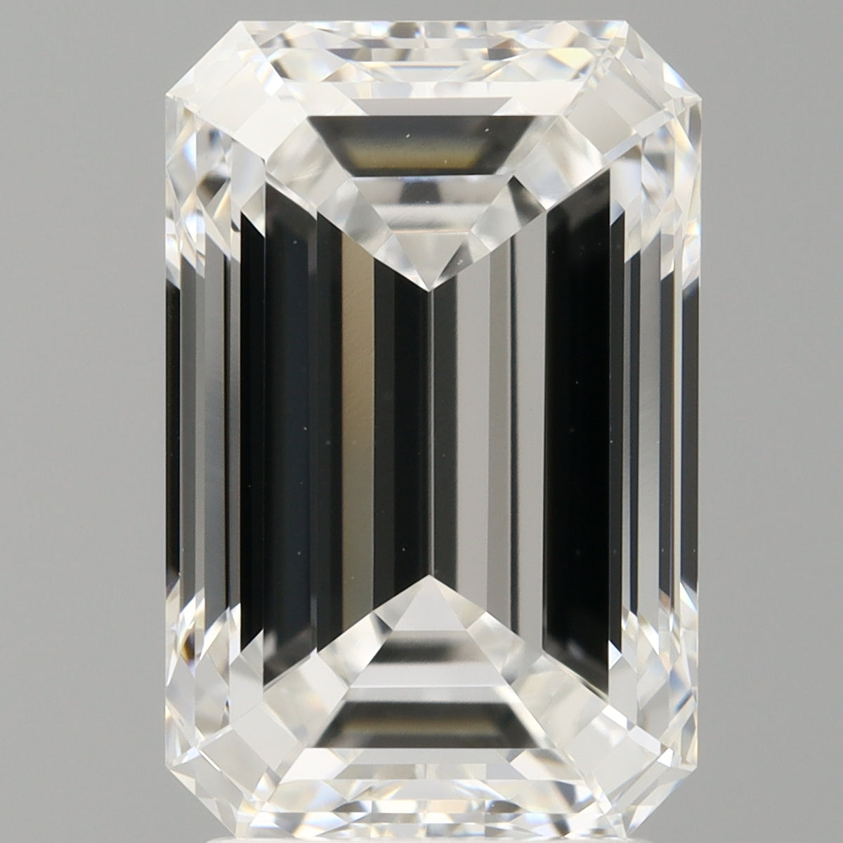3.56 Carat Emerald Shaped, Ideal Cut, D Color, VVS2 Clarity, IGI Certified Lab Grown Diamond