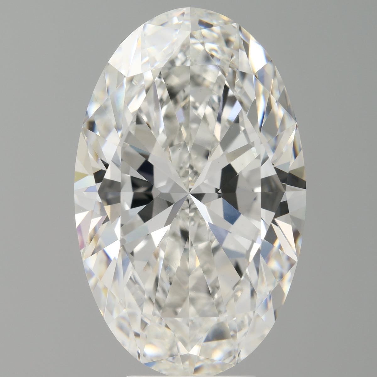 7.52 Carat Oval Shaped, Ideal Cut, F Color, VVS2 Clarity, IGI Certified Lab Grown Diamond