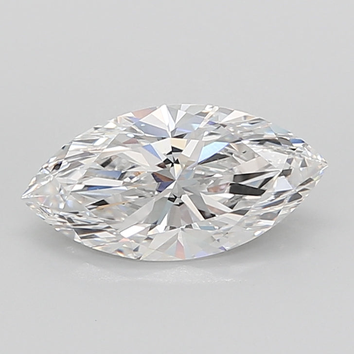 3.48 Carat Marquise Shaped, Ideal Cut, E Color, VVS2 Clarity, IGI Certified Lab Grown Diamond