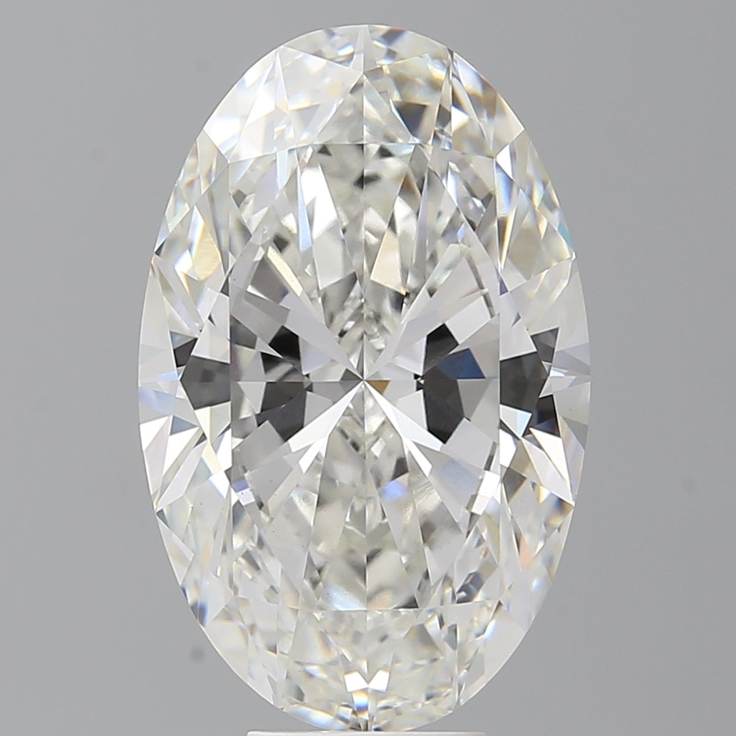 8.58 Carat Oval Shaped, Ideal Cut, G Color, VVS2 Clarity, IGI Certified Lab Grown Diamond