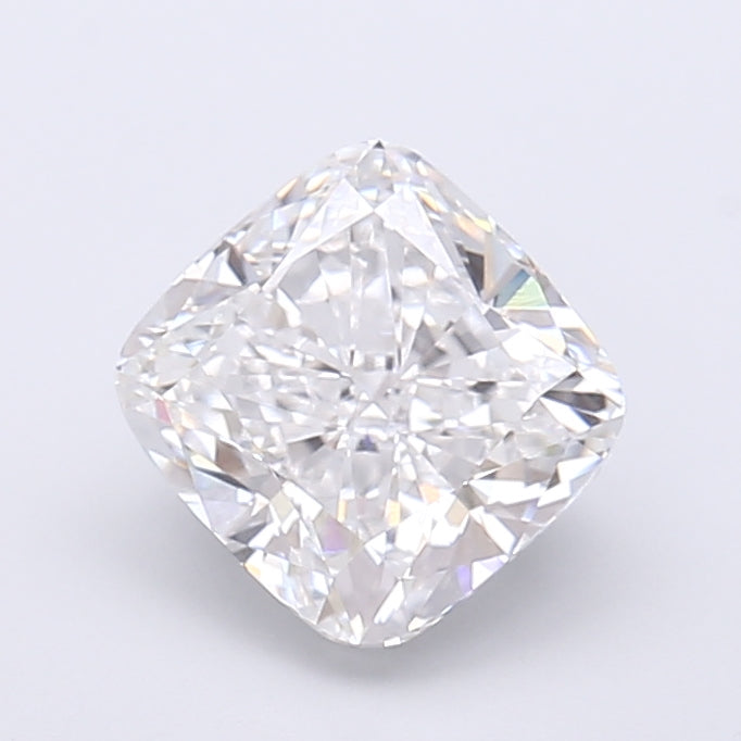 2.02 Carat Cushion Shaped, Very Good Cut, D Color, VVS2 Clarity, IGI Certified Lab Grown Diamond