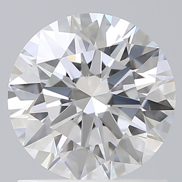 1.12 Carat Round Shaped, Ideal Cut, D Color, VVS2 Clarity, IGI Certified Lab Grown Diamond