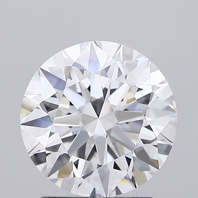 2.04 Carat Round Shaped, Ideal Cut, E Color, VVS2 Clarity, IGI Certified Lab Grown Diamond