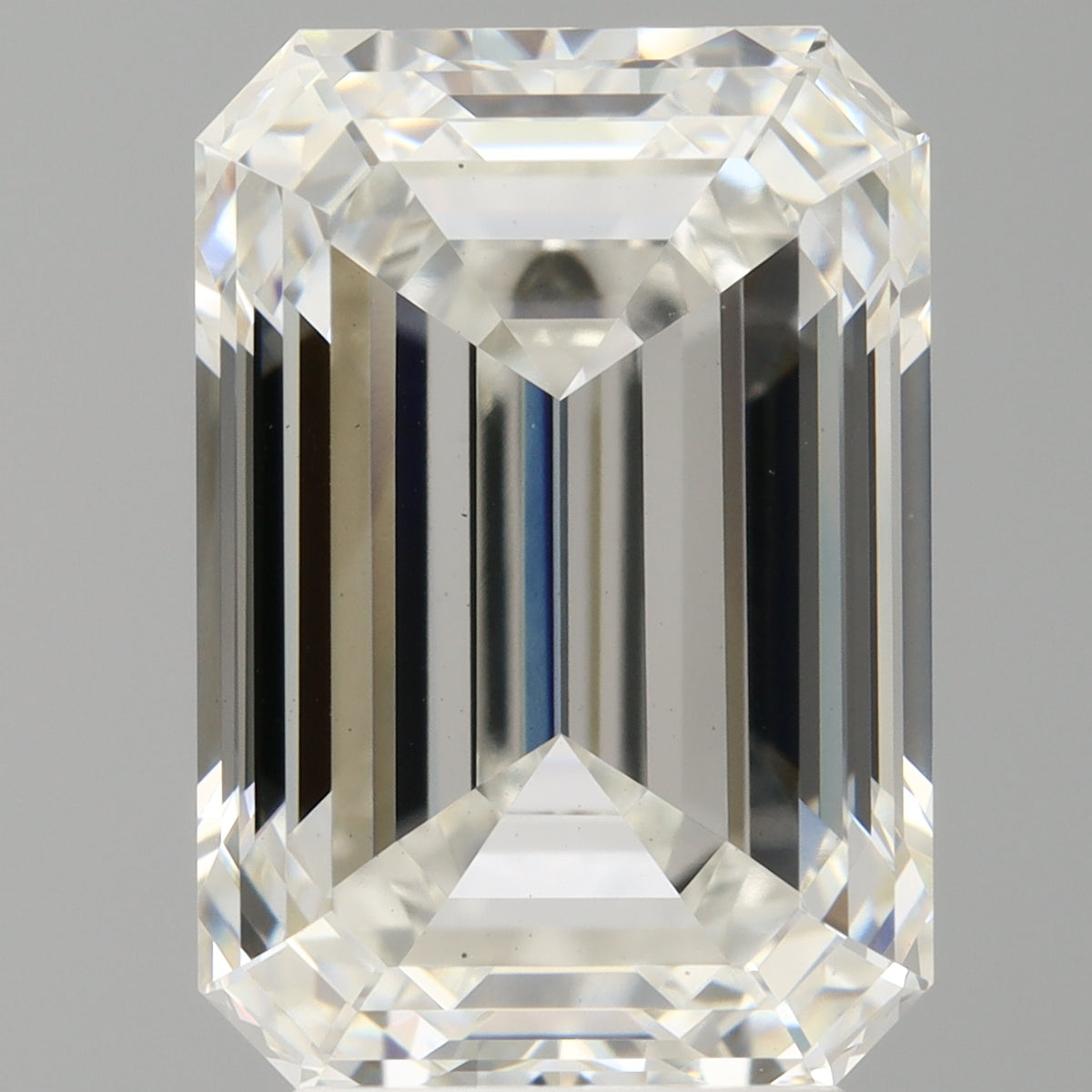 4.60 Carat Emerald Shaped, Ideal Cut, F Color, VS1 Clarity, IGI Certified Lab Grown Diamond