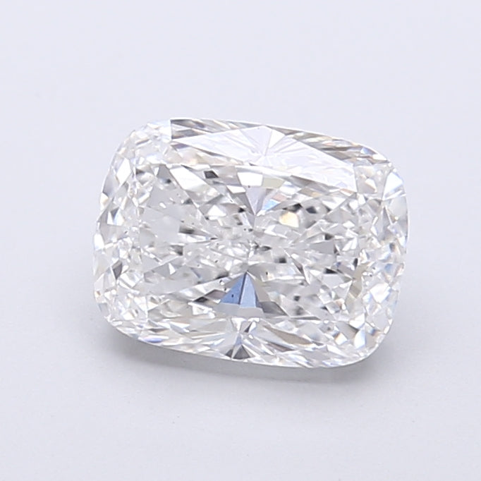 1.52 Carat Cushion Shaped, Very Good Cut, D Color, VS2 Clarity, IGI Certified Lab Grown Diamond