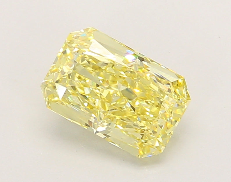 1.55 Carat Radiant Shaped, Very Good Cut, VVS2 Clarity, IGI Certified Lab Grown Diamond