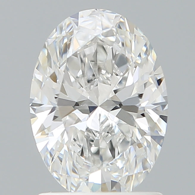 1.54 Carat Oval Shaped, Ideal Cut, D Color, VVS2 Clarity, IGI Certified Lab Grown Diamond