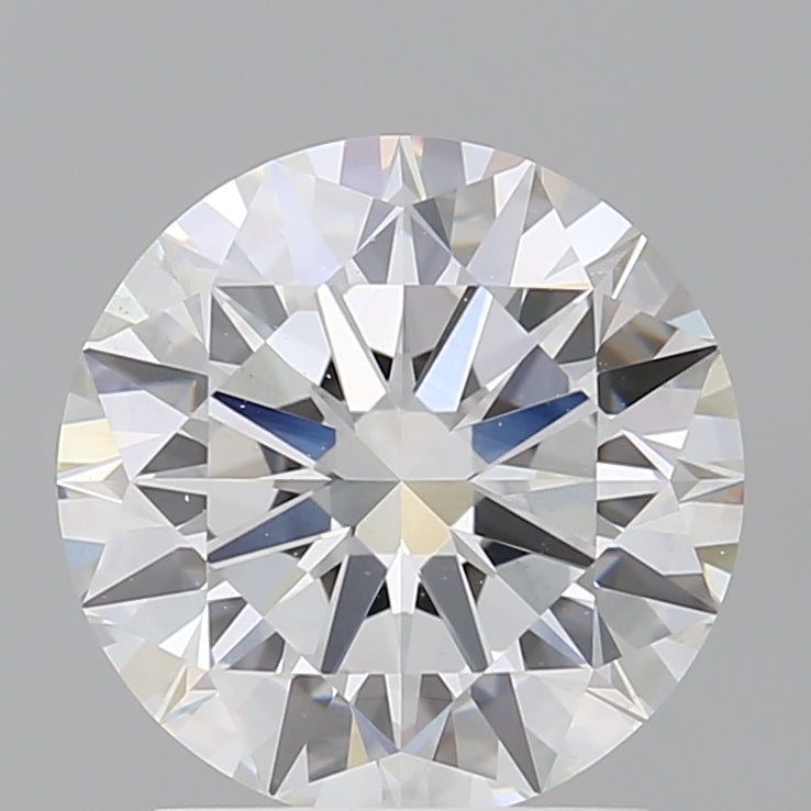 2.02 Carat Round Shaped, Excellent Cut, E Color, VVS2 Clarity, IGI Certified Lab Grown Diamond