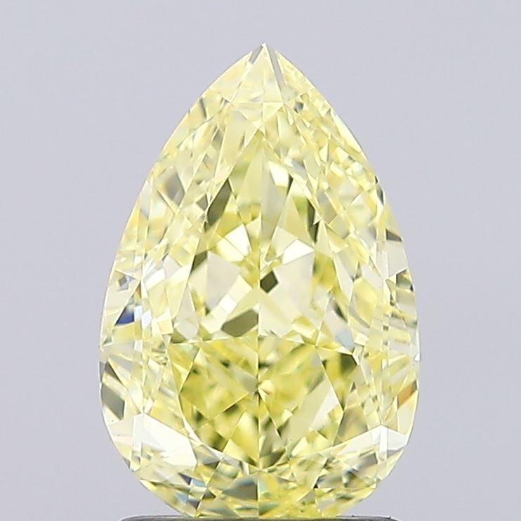 1.58 Carat Pear Shaped, Ideal Cut, VVS2 Clarity, IGI Certified Lab Grown Diamond