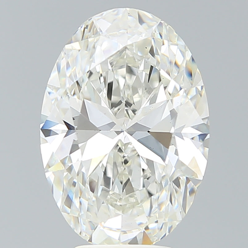5.41 Carat Oval Shaped, Ideal Cut, G Color, VS1 Clarity, IGI Certified Lab Grown Diamond