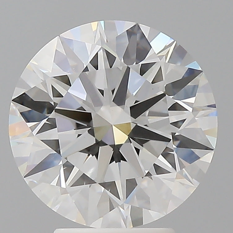 4.10 Carat Round Shaped, Ideal Cut, E Color, VVS2 Clarity, IGI Certified Lab Grown Diamond